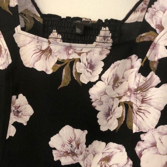 Free Press Floral Print Crop Top Short Sleeves - Picture 6 of 12